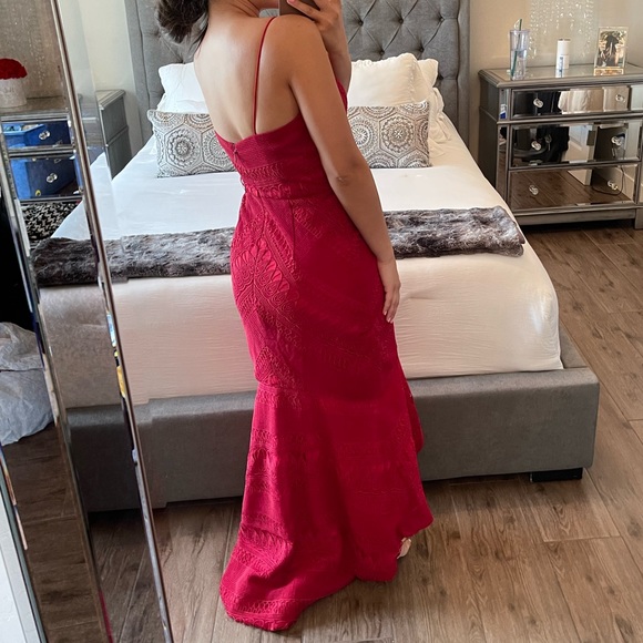 Lumier by Bariano Red Dress - Picture 3 of 5